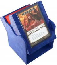5. Gamegenic: Squire PLUS 100+ XL - Pudełko na Karty - Blue